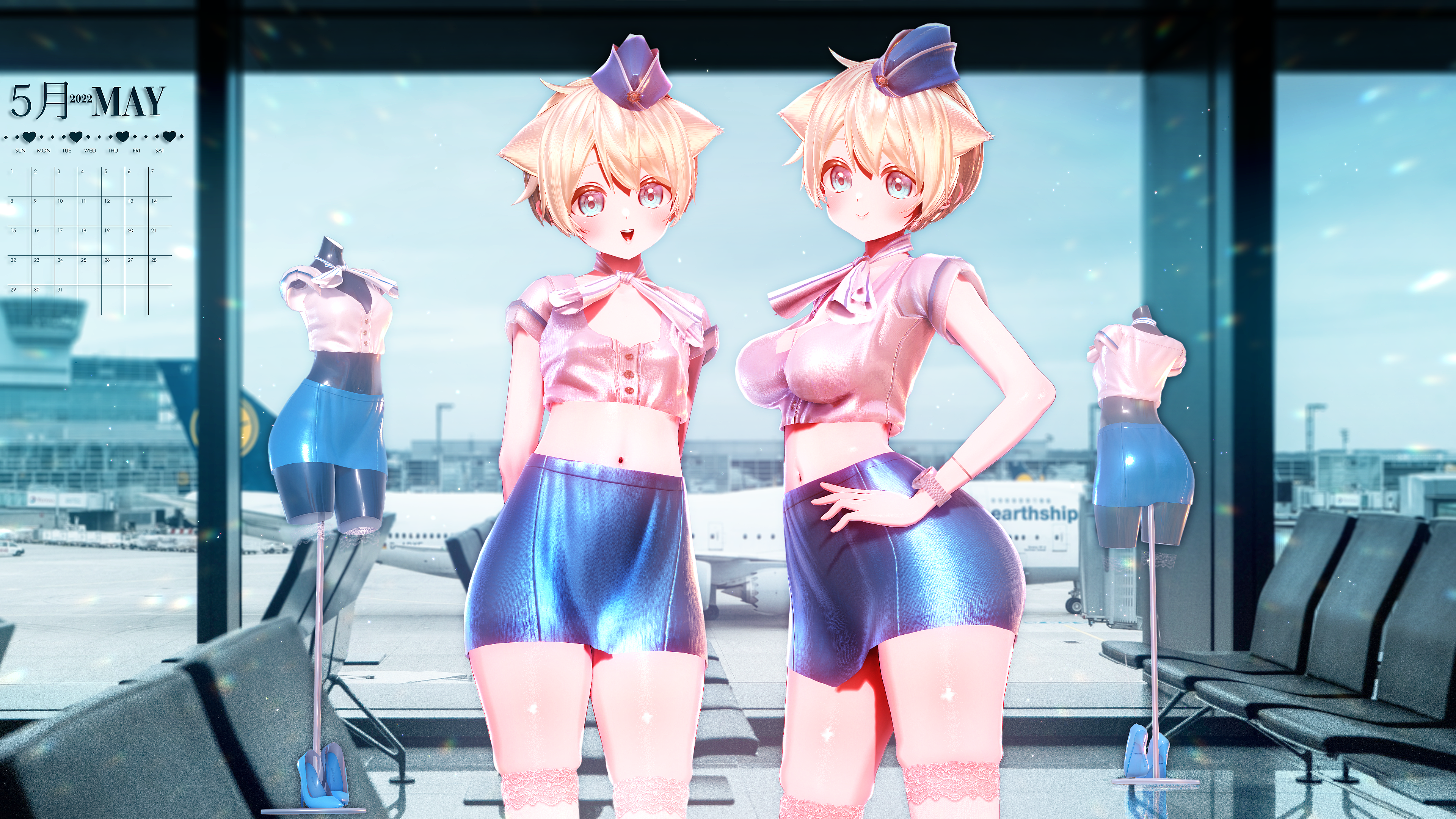 202205 May Outfit (Flight Attendant)#01