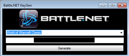BattlenetKeygen