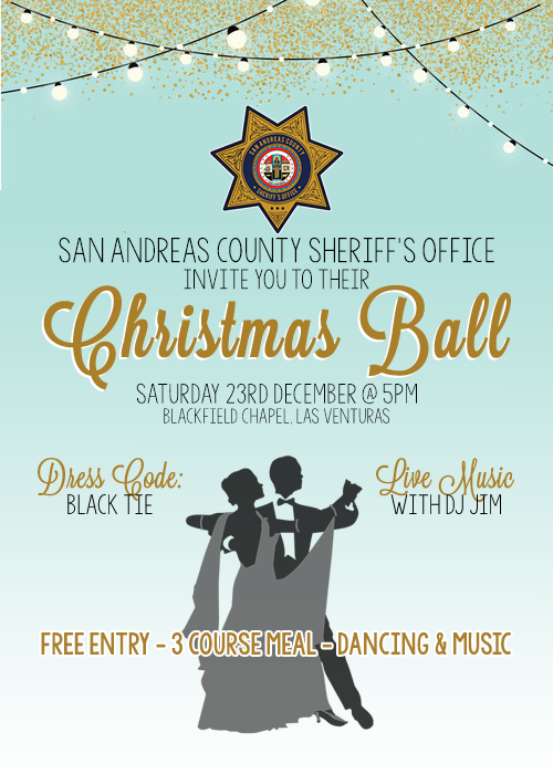 Christmas Ball Flyer